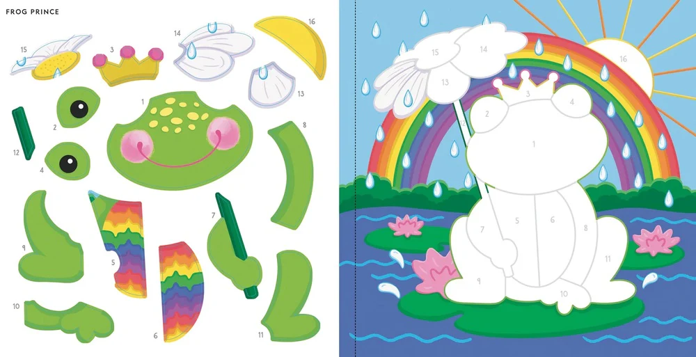 My First Color-By-Sticker Rainbow Magic - Image 3