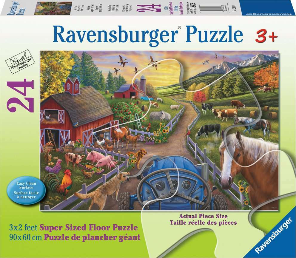 24 pc My First Farm Puzzle