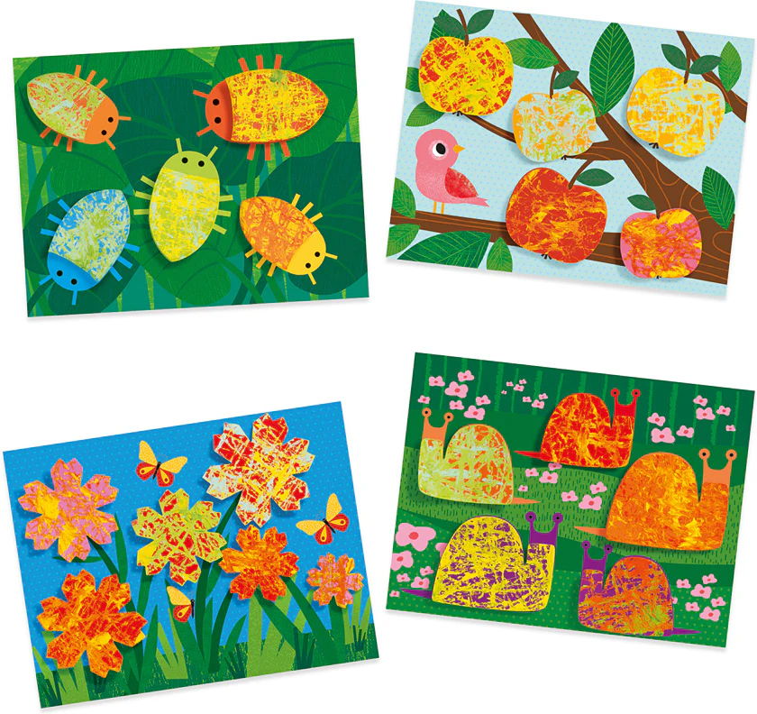 Nature Painting with Marbles - Image 2