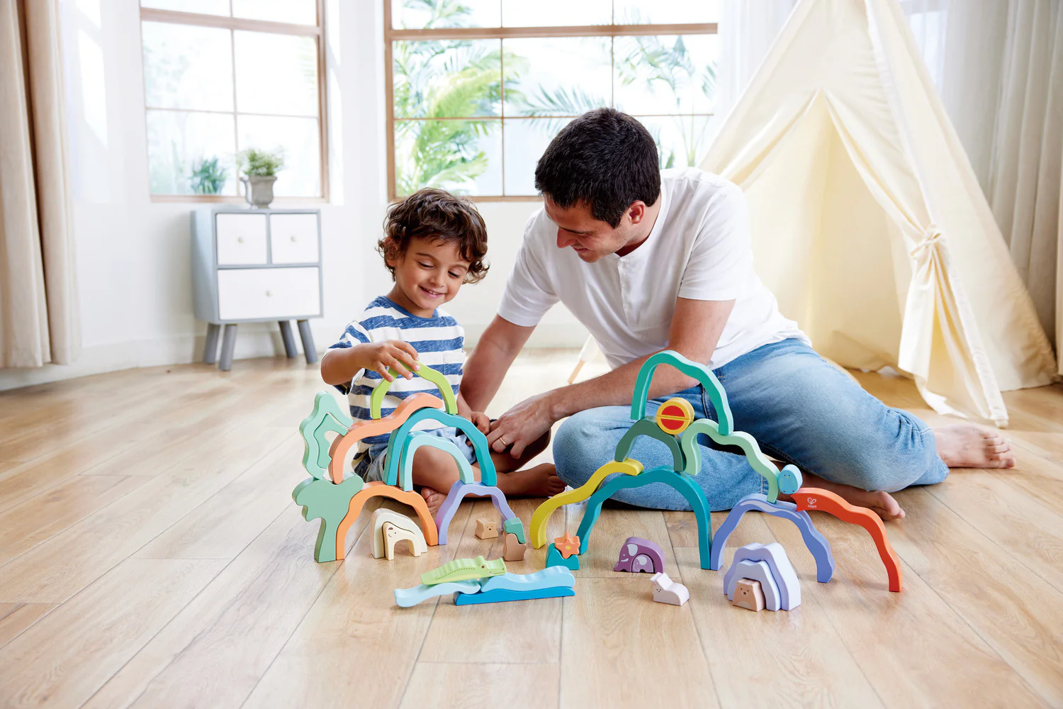 Nature Scene Stacking Blocks - Image 8