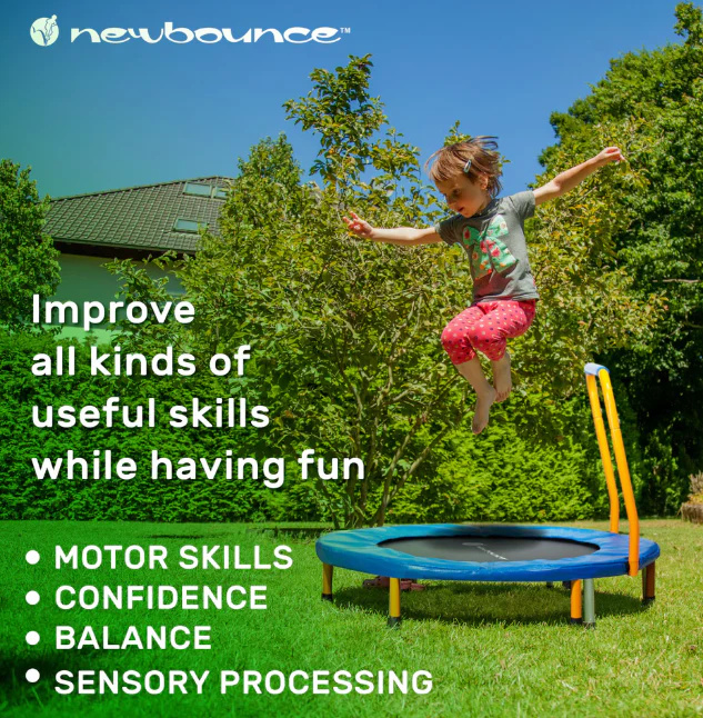 36" Folding Mini Trampoline - Image 4