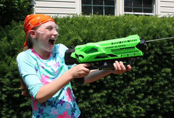 Dual Electric Water Gun - Green - Image 4