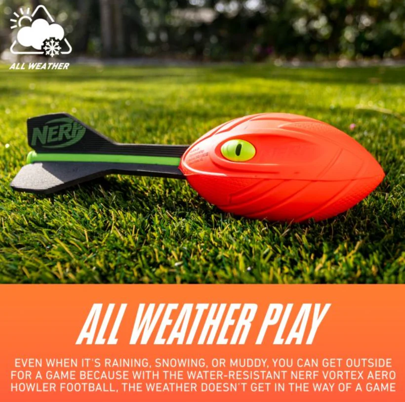 NERF Vortex Aero Howler Red - Image 5