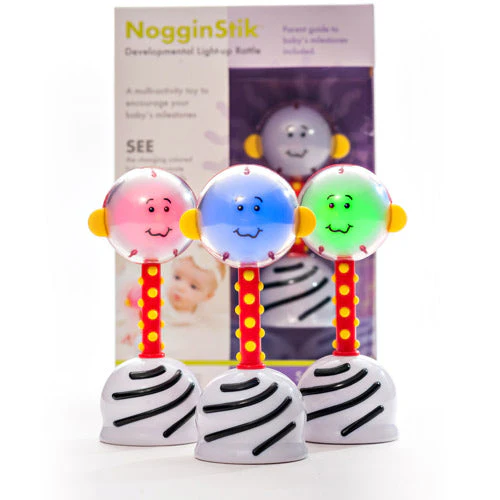 Nogginstik Developmental Light-up Rattle - Image 10