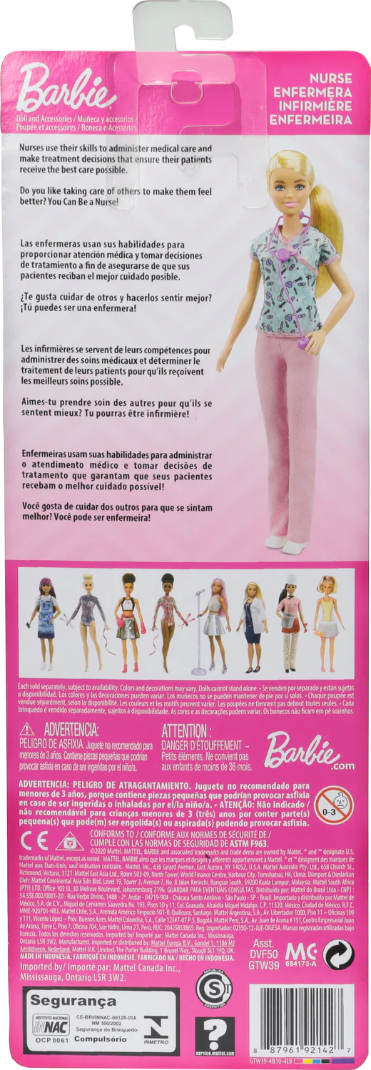 Nurse Barbie® Career Doll - Image 8