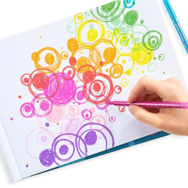 Rainbow Sparkle Glitter Markers - Image 4