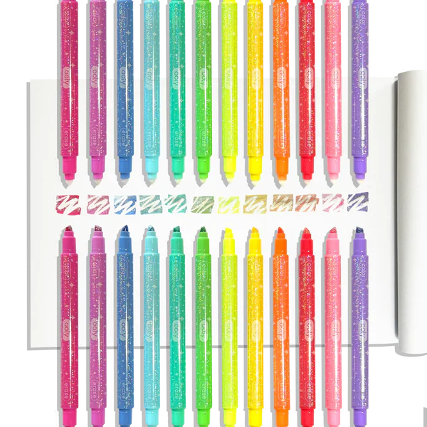 Glittery Make No Mistake Erasable Markers - Image 2