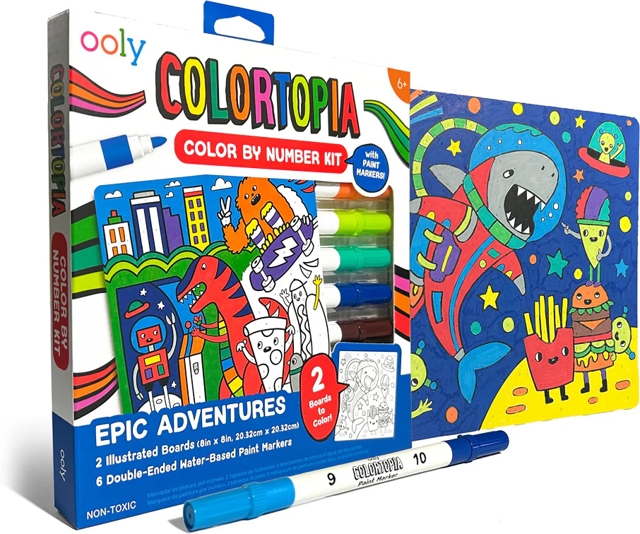 Colortopia Color By Number Epic Adventures - Image 4