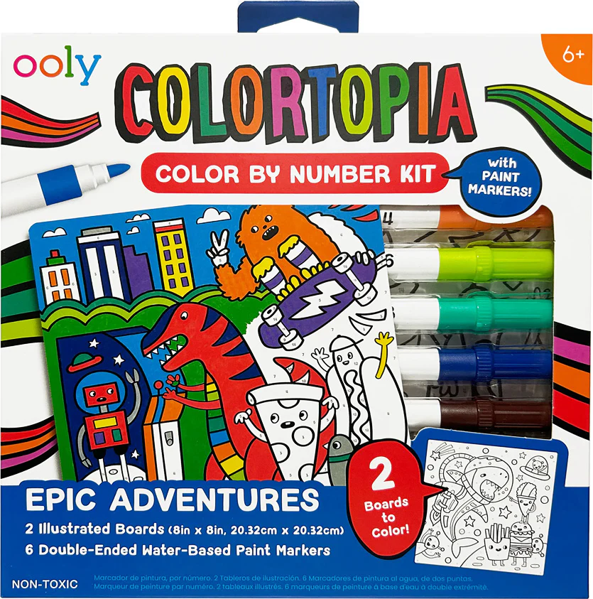 Colortopia Color By Number Epic Adventures - Image 6