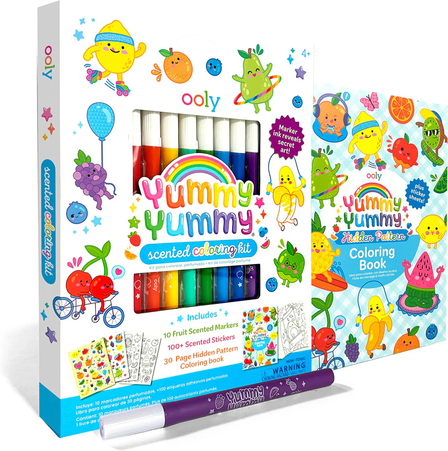 Yummy Yummy Coloring Kit