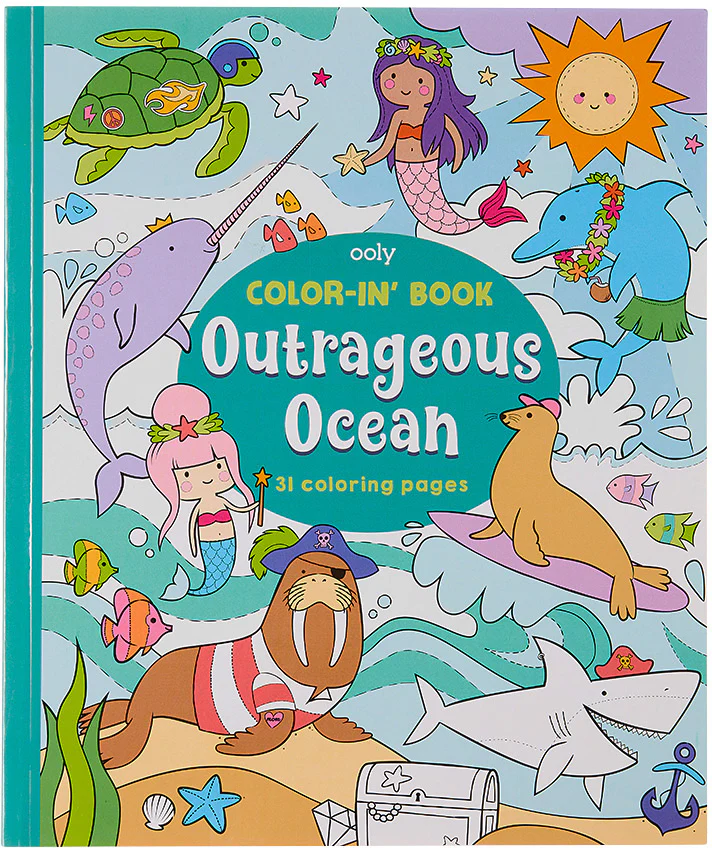 Outrageous Ocean Coloring Book