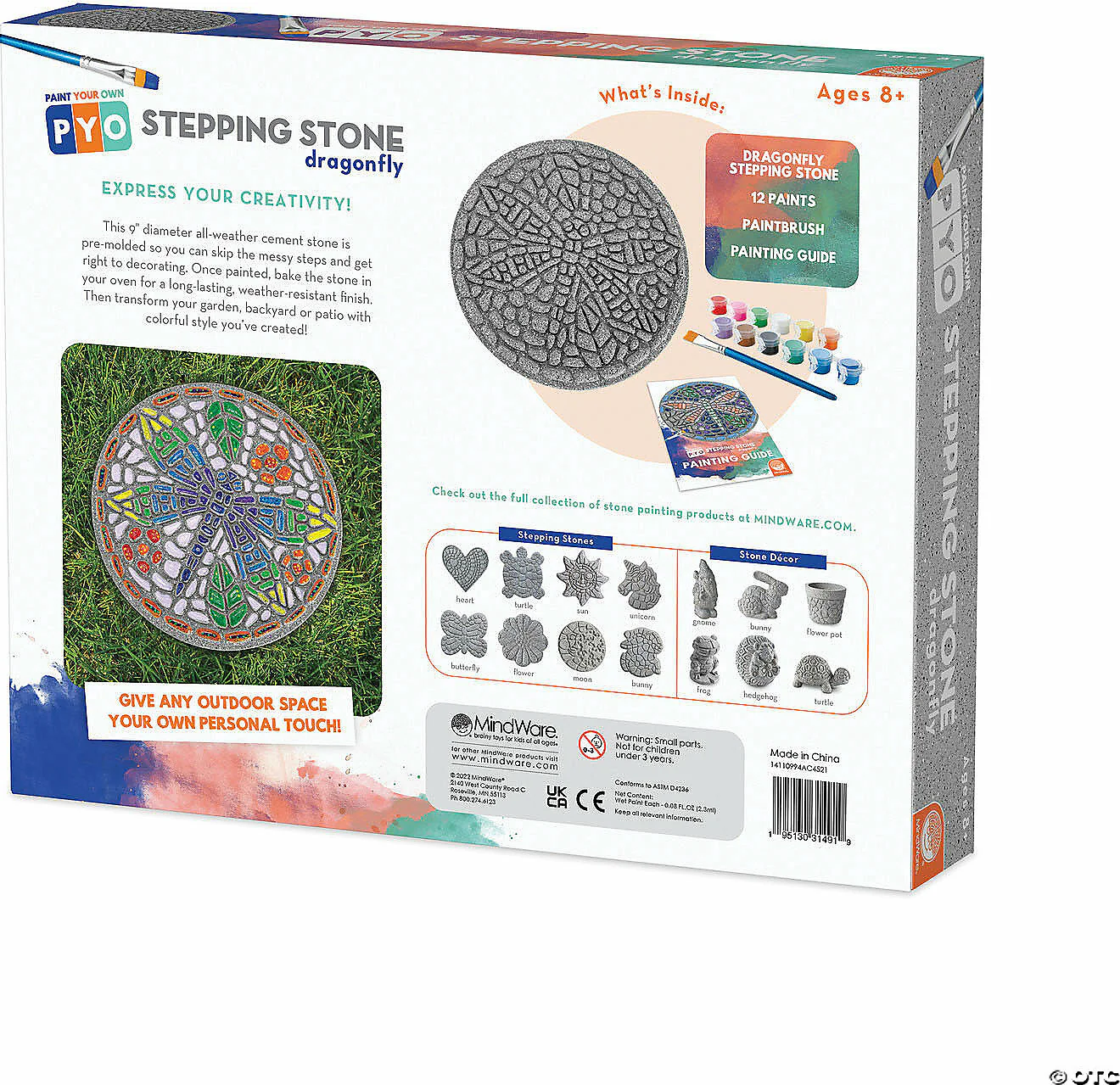 Paint Your Own Stepping Stone: Dragonfly - Image 4