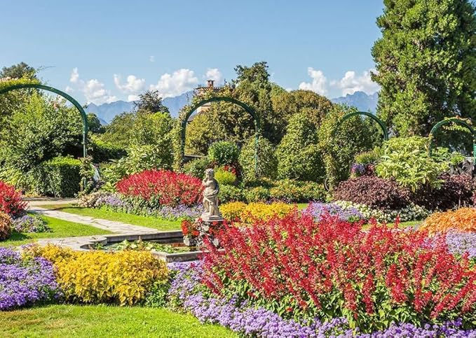 1000 pc Park of Villa Pallavicino, Italy Puzzle - Image 2