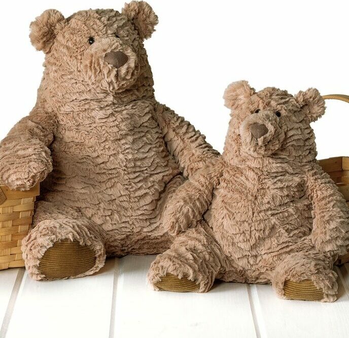 Fab Fuzz Peanut Bear 13" - Image 4