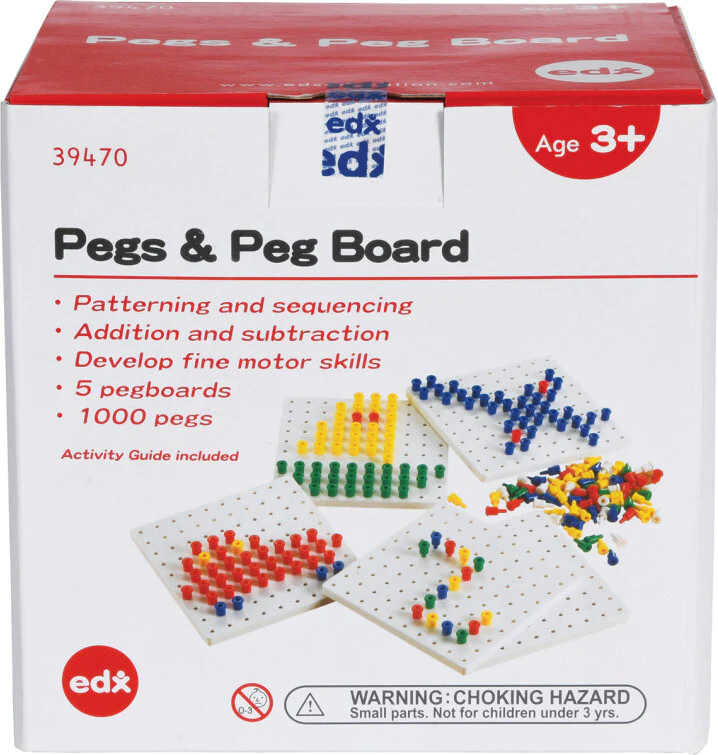 PEGS AND PEG BOARD SET - Image 2