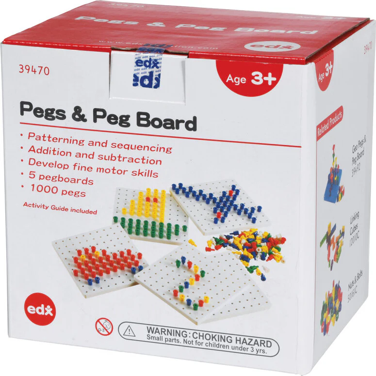 PEGS AND PEG BOARD SET - Image 3