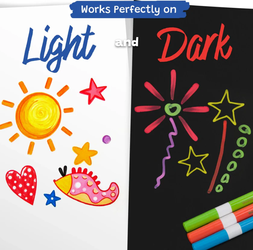 Washable Acrylic Markers Magic Stix - Image 4