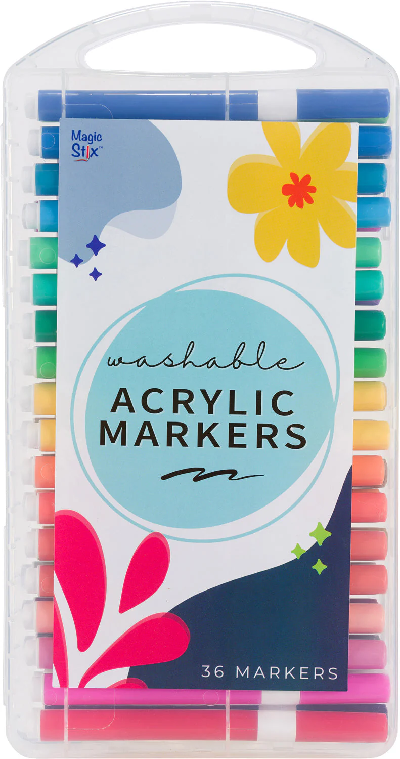 Washable Acrylic Markers Magic Stix - Image 9