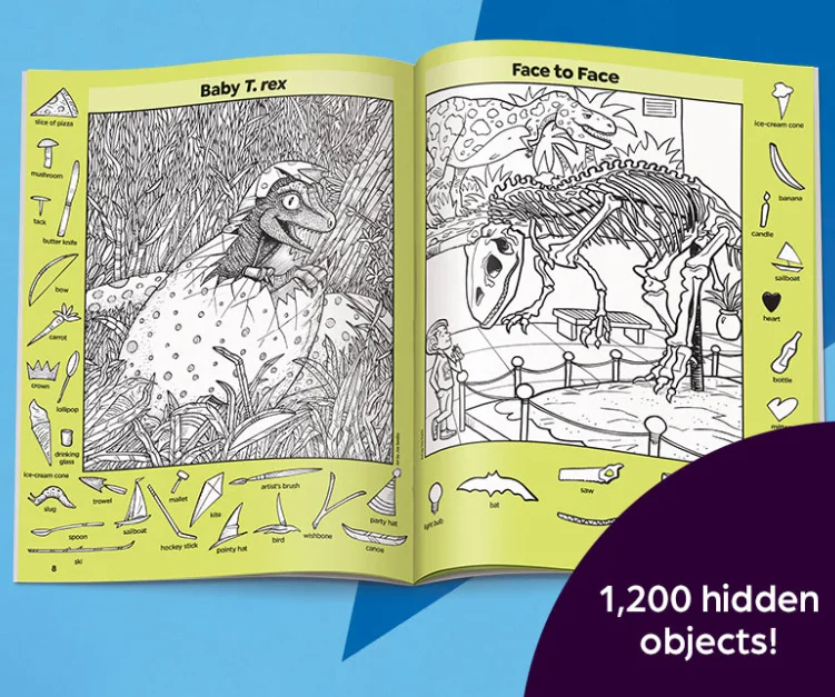 Highlights Hidden Pictures Dinosaur Puzzles - Image 2