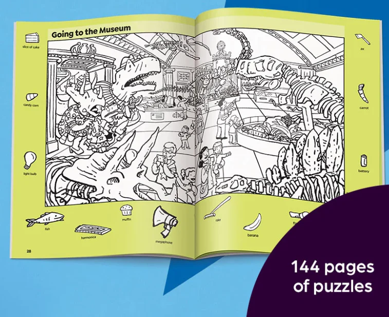 Highlights Hidden Pictures Dinosaur Puzzles - Image 3