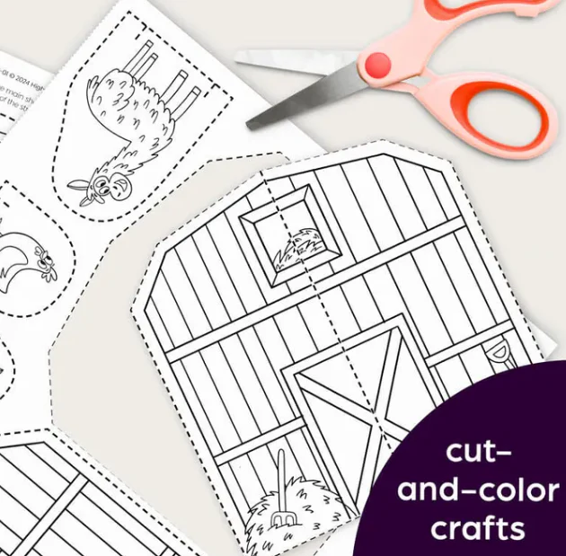 Highlights Hidden Pictures Farm Puzzles Deluxe - Image 3