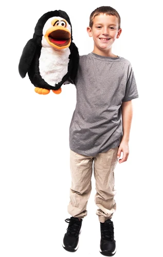 Silly Puppets Penguin 17" - Image 2