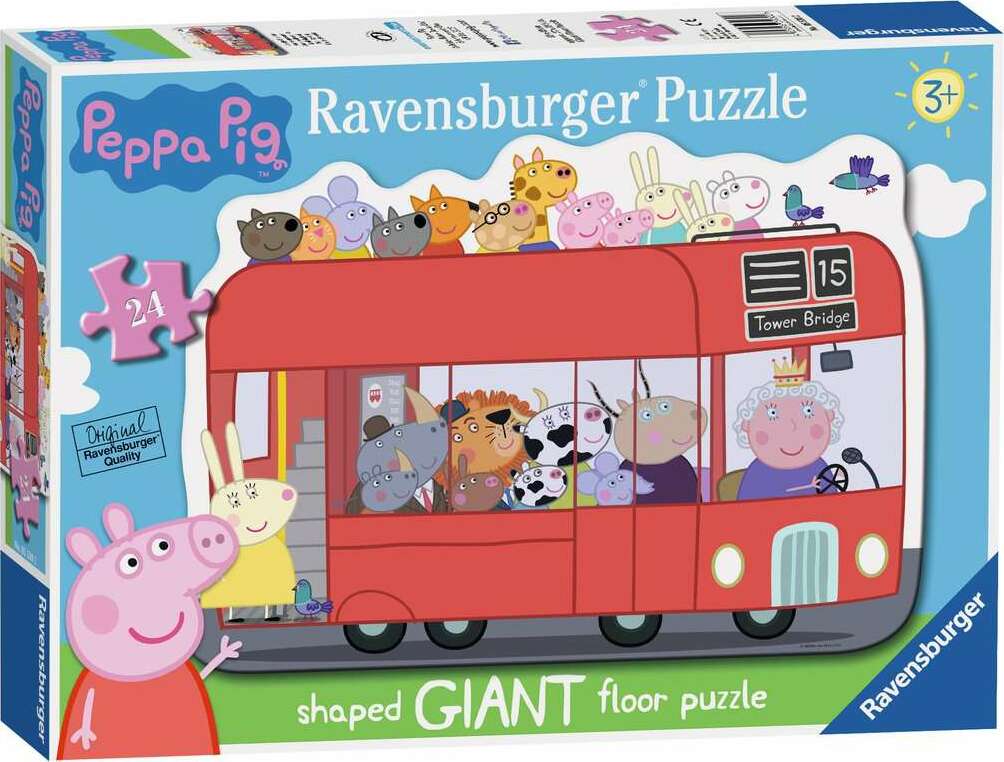 24 pc Peppa Pig Giant Floor Puzzle