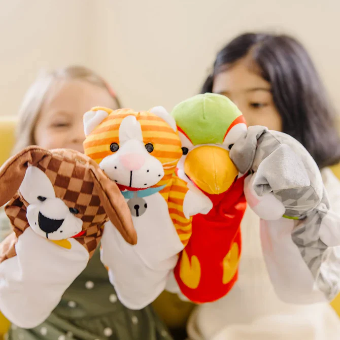 Playful Pets Hand Puppets - Image 3