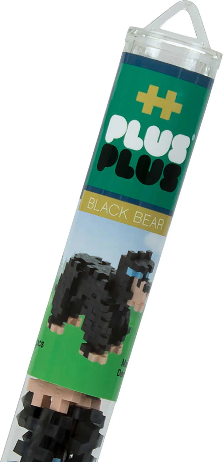 Plus-Plus Tube - Black Bear Tube - Image 4