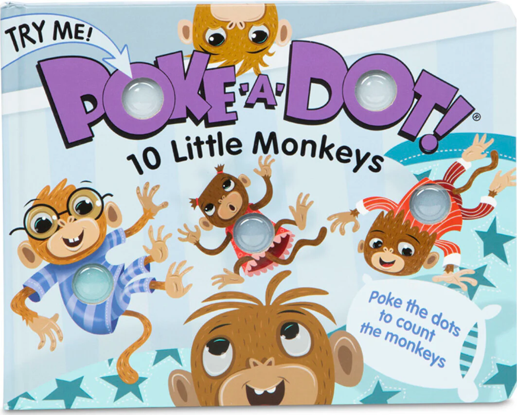 Poke A Dot 10 Little Monkeys - Image 3
