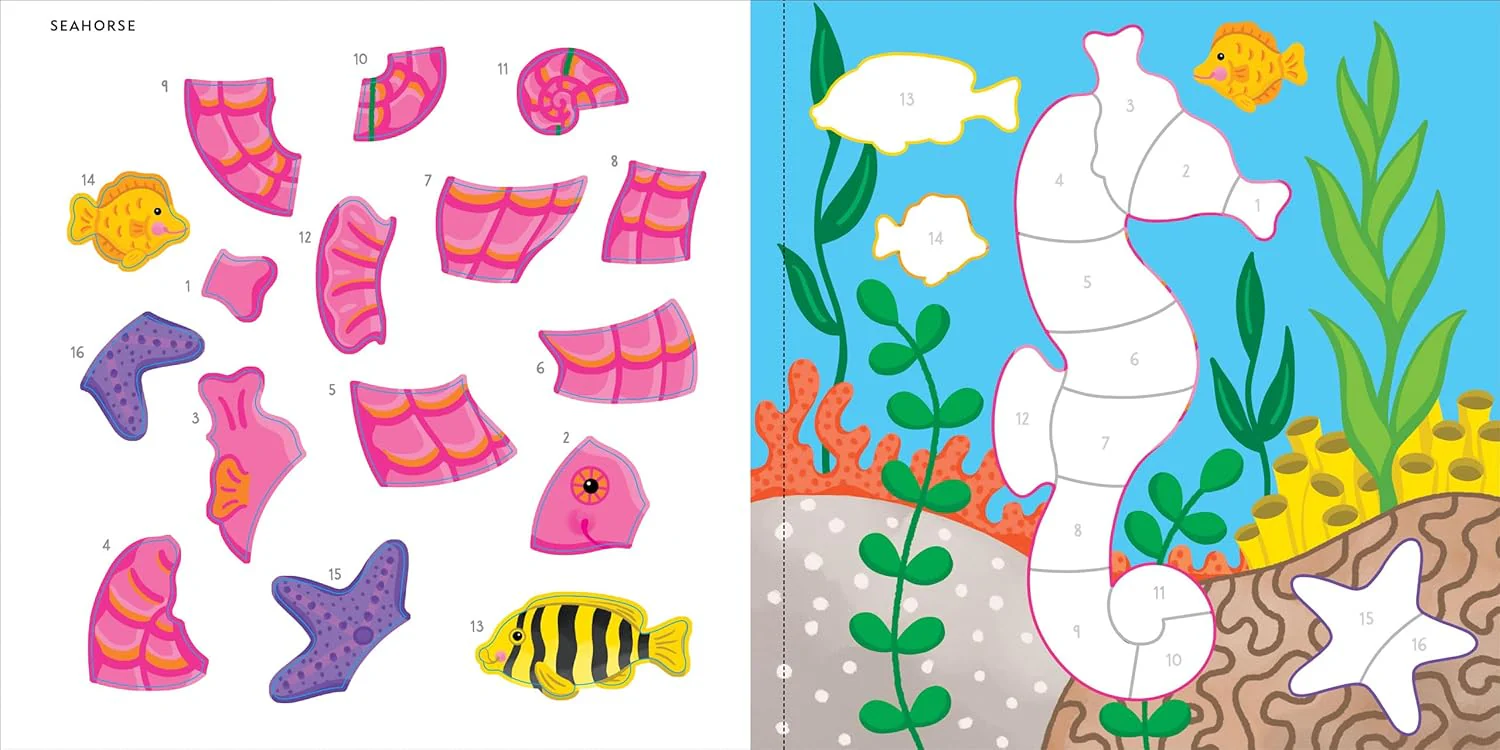 My First Color-By-Sticker Under the Sea - Image 4