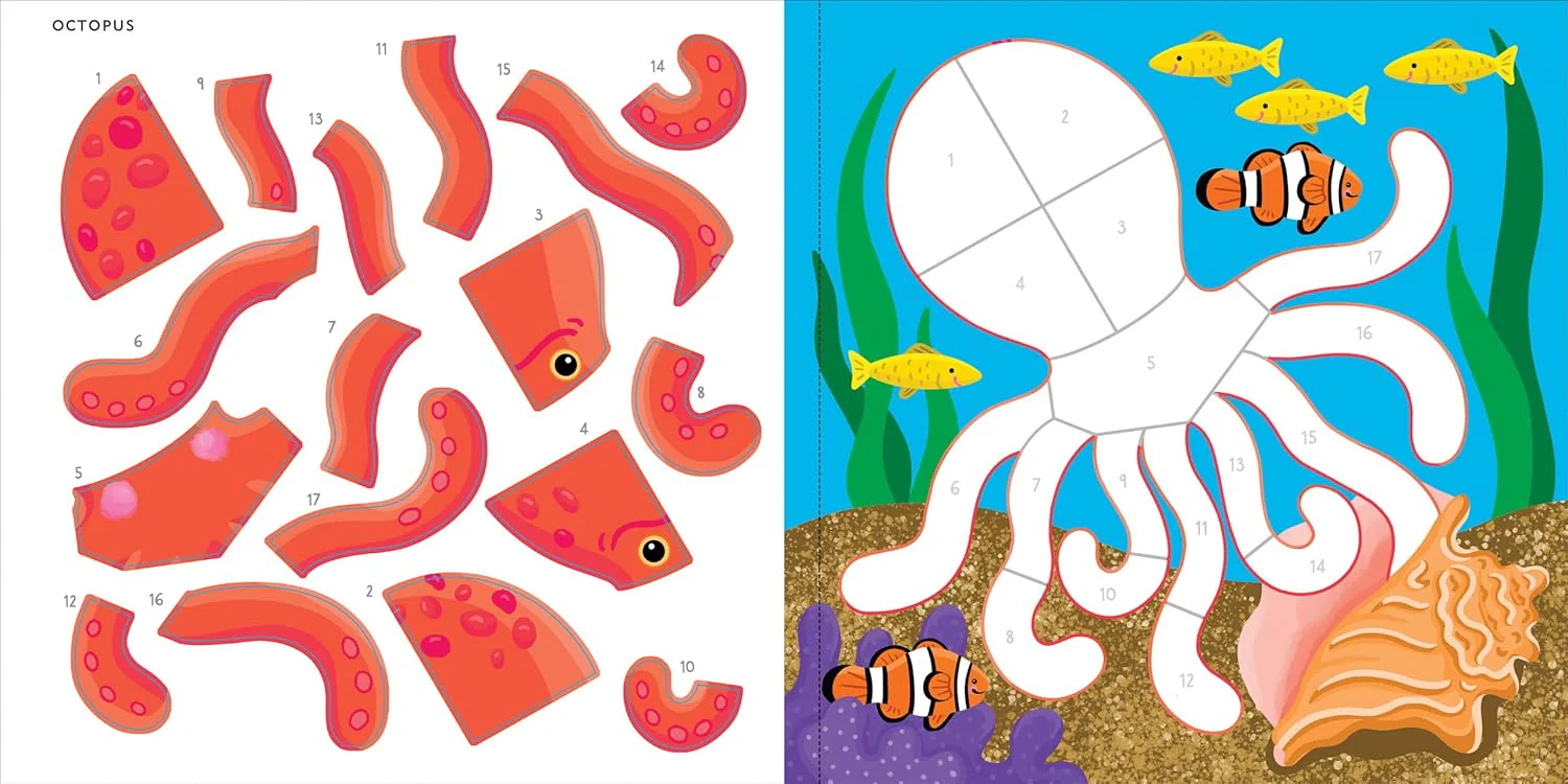My First Color-By-Sticker Under the Sea - Image 5