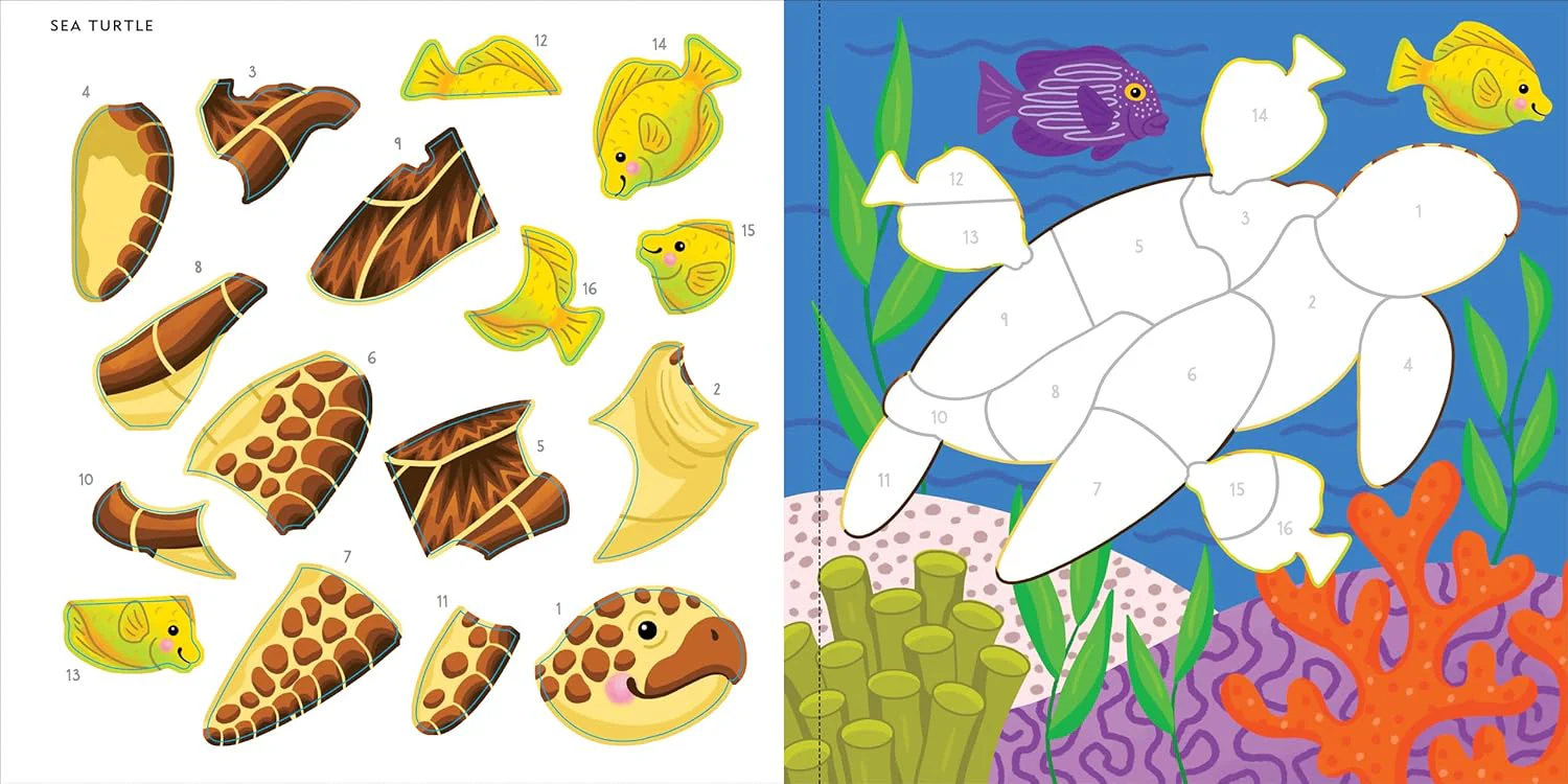 My First Color-By-Sticker Under the Sea - Image 7