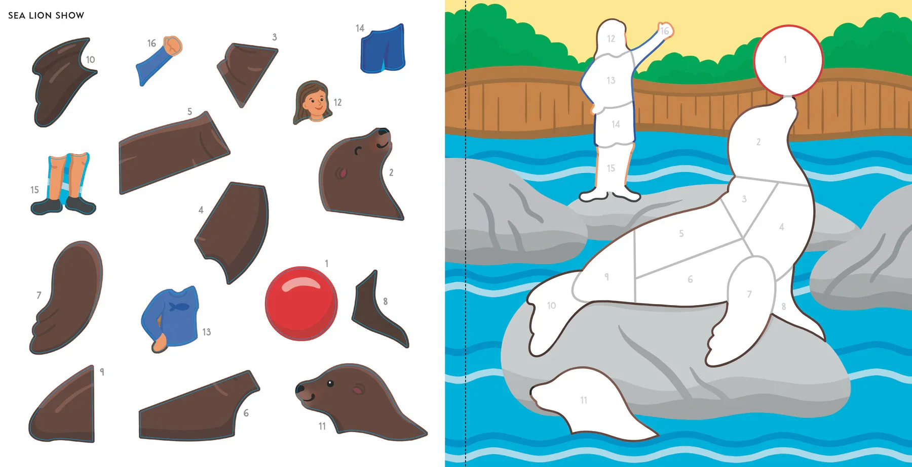 My First Color-By-Sticker At The Aquarium - Image 3