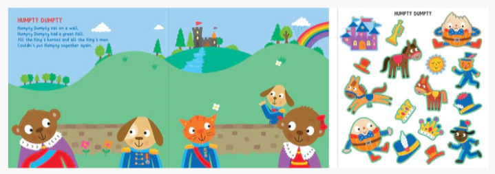 My First Nursery Rhymes Sticker Book - Image 3