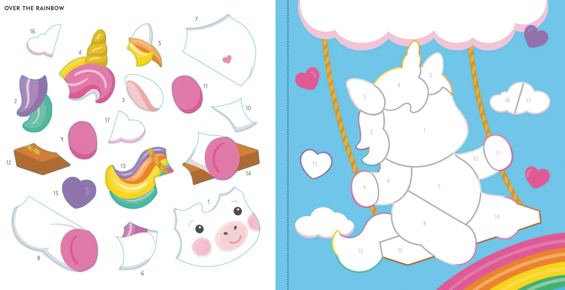 My First Color-By-Sticker Baby Unicorn Sparkles - Image 3