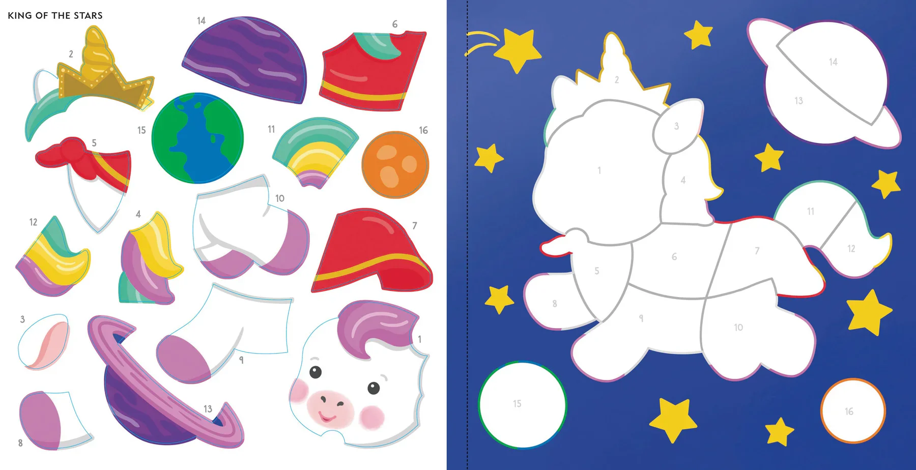 My First Color-By-Sticker Baby Unicorn Sparkles - Image 5