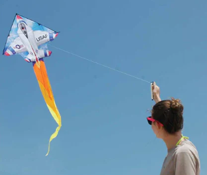 2D Jet F16 Thunderbird Kite - Image 2