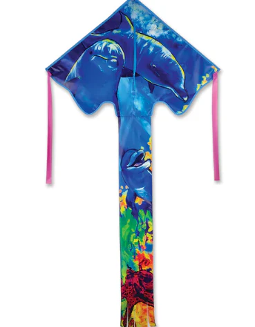 Dolphin - Large Easy Flyer Kite - Image 2