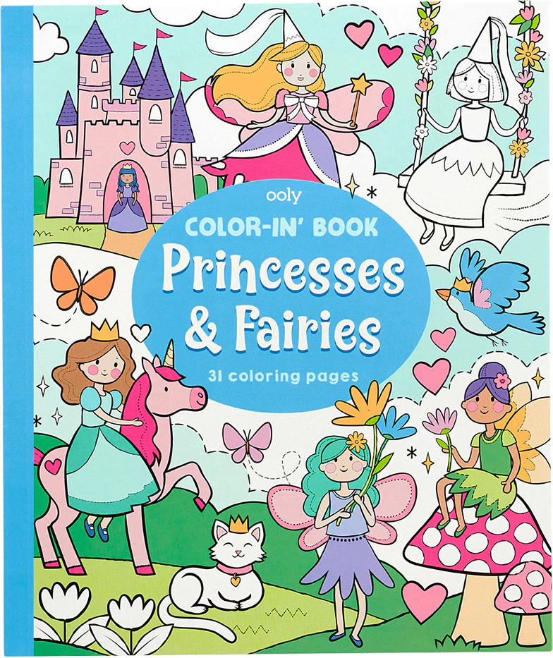 Princess and Fairies Coloring Book - Image 2