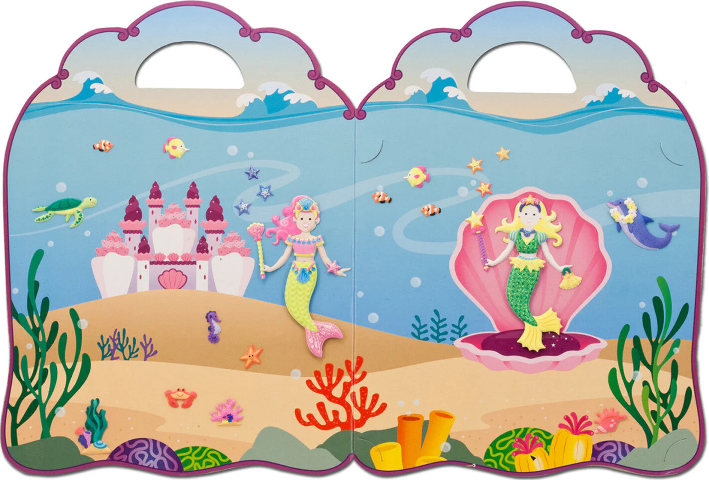 Puffy Sticker Play Set - Mermaid - Image 5