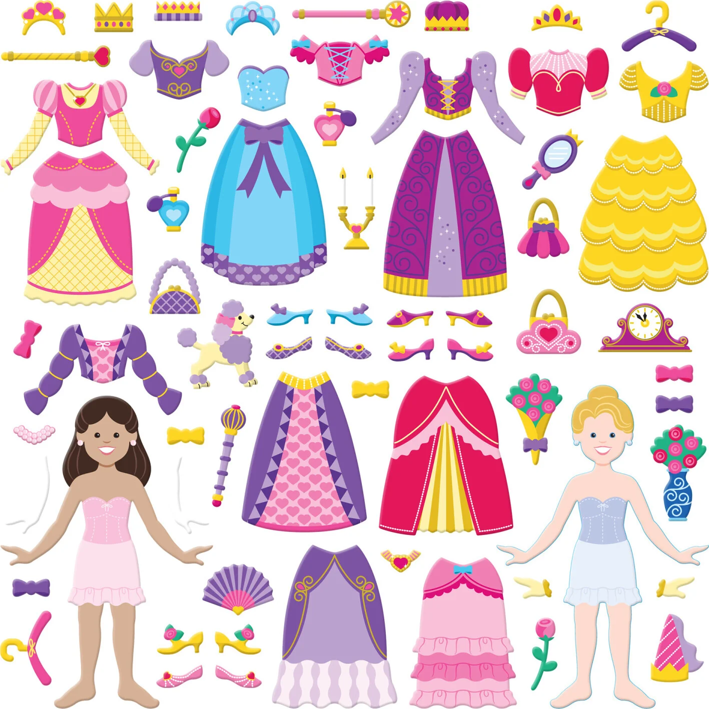Puffy Sticker Play Set - Princess - Image 9