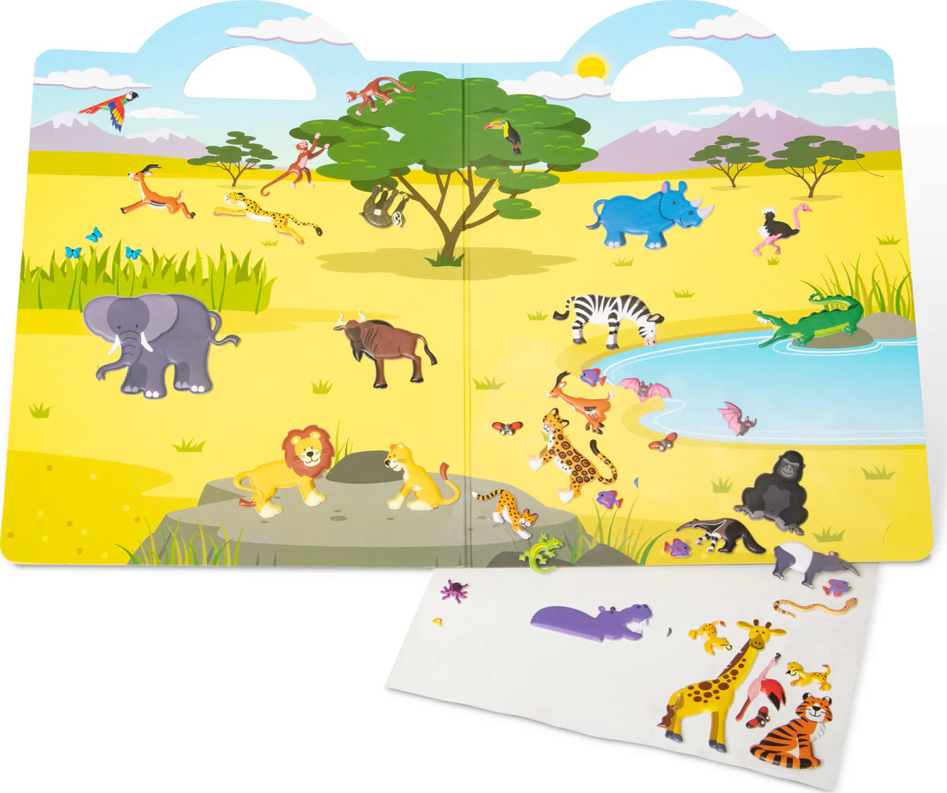 Puffy Sticker Play Set - Safari - Image 2