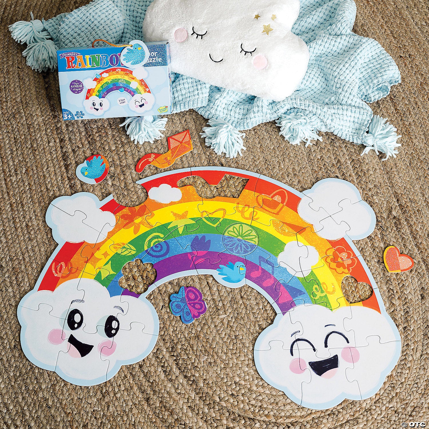 35 pc Rainbow Floor Puzzle