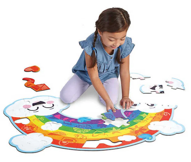 35 pc Rainbow Floor Puzzle - Image 2