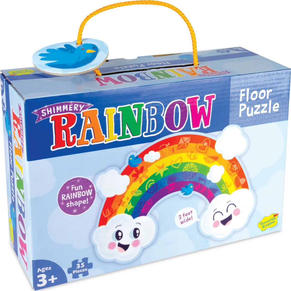 35 pc Rainbow Floor Puzzle - Image 4