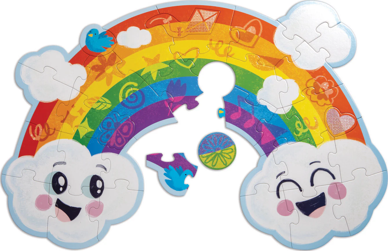 35 pc Rainbow Floor Puzzle - Image 5