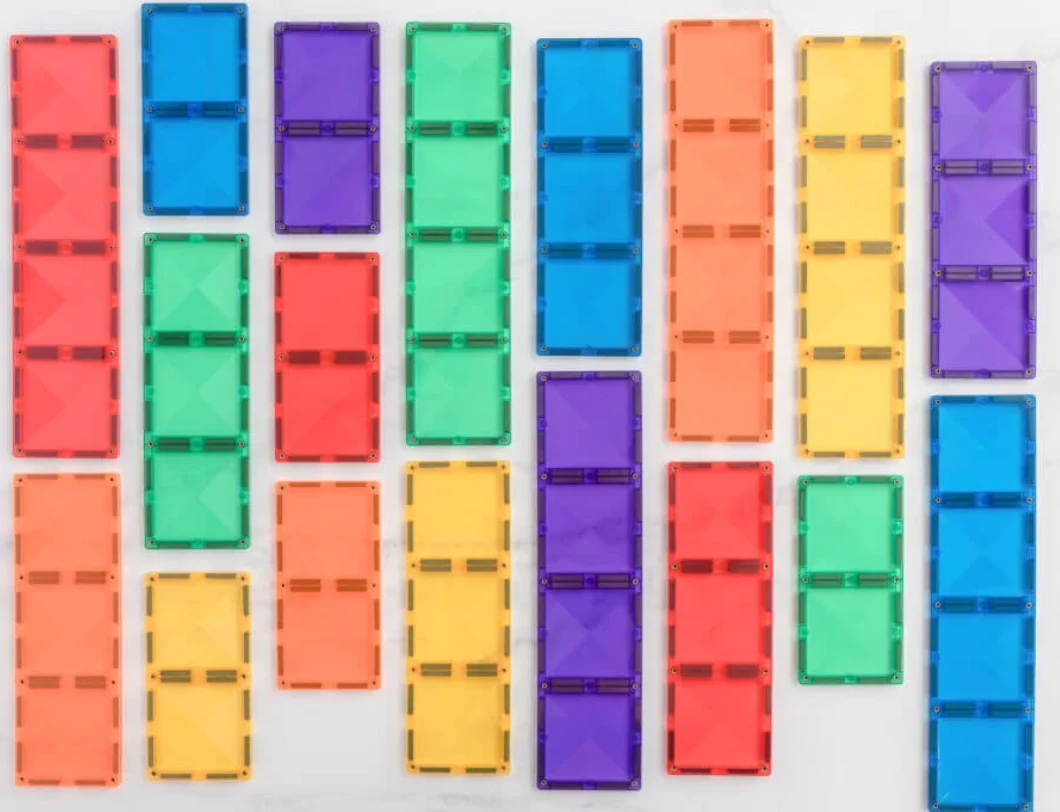 CONNETIX Rainbow Rectangle Pack 18 Pcs - Image 4