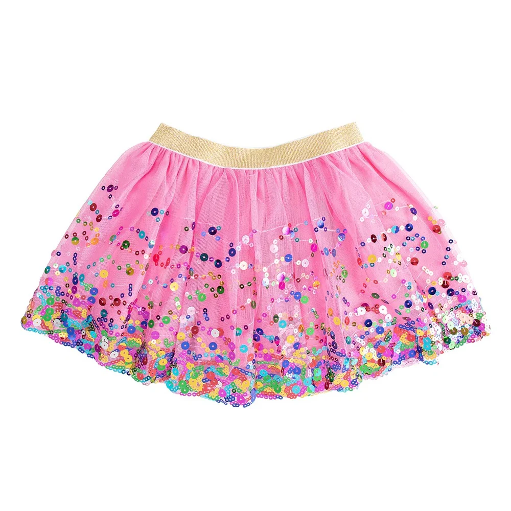 Raspberry Confetti Tutu Size 1-2Y