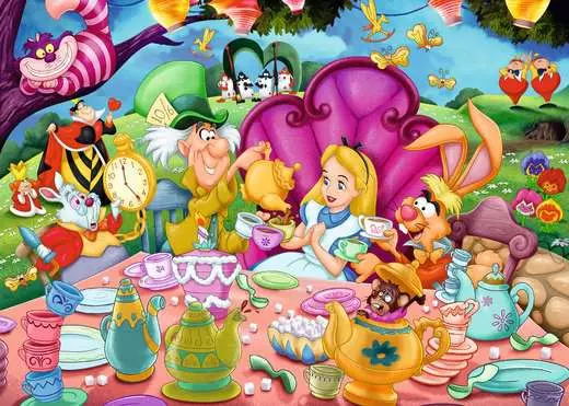 1000 pc Alice In Wonderland Puzzle - Image 2